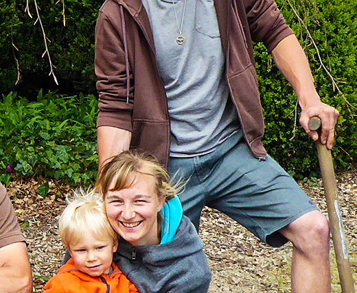 Stina, Max und Florian Engelbrecht