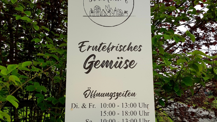 Neue Beschilderung!