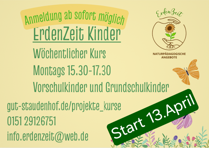 Erdenzeit Kurse starten!